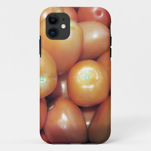 Rode kleine tomaten Case-Mate iPhone case (Achterkant)