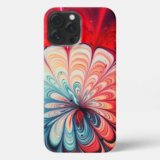 Rode kleur iPhone hoesje (Achterkant)