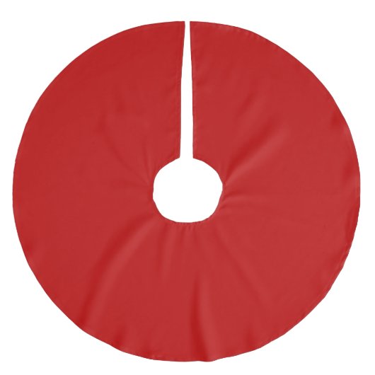 Rode Kleur Kerstboom Rok (Voorkant)