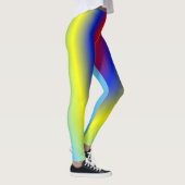 Rode Kleur Leggings (Rechts)