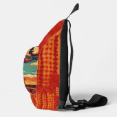 Rode kleurzak sling bag (Rechts)