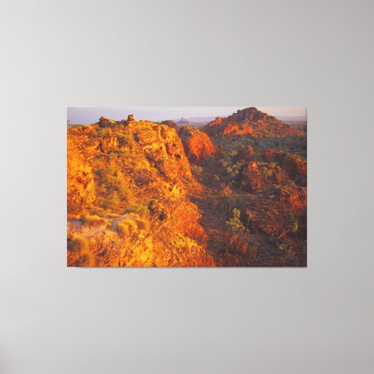 RODE KLIFFEN 40x60 Canvas Afdruk (Voorkant)