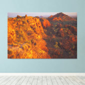 RODE KLIFFEN 40x60 Canvas Afdruk (Insitu (Houten vloer))