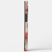 RODE KLOPPOP BOTAANSE PATROON Case-Mate iPhone CASE (Achterkant / Rechts)