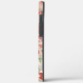 RODE KLOPPOP BOTAANSE PATROON Case-Mate iPhone CASE (Achterkant / Links)