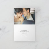 Rode Knoop Dubbel Geluk Gouden Chinese Bruiloft Bedankkaart (Binnen)