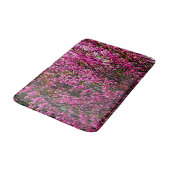 Rode knop bloemen....... badmat (Gekanteld)