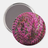 Rode knop bloemen...... magneet (Voorkant / Achterkant)