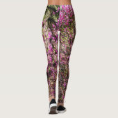 Rode knop Bomen...... Leggings (Achterkant)
