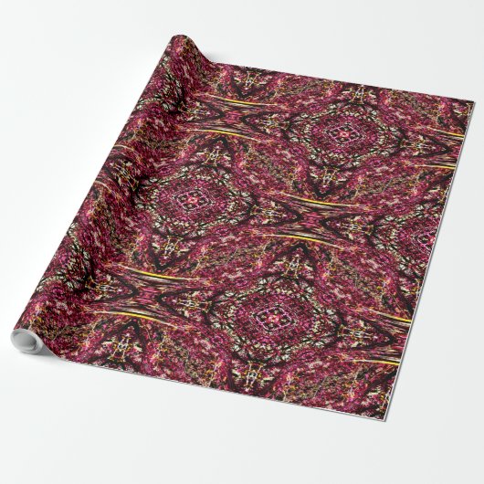 Rode Knop Liefde...... Cadeaupapier (Uitgerold)