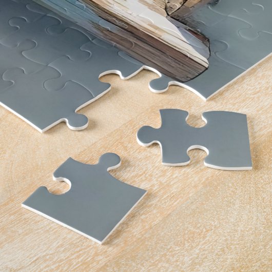 Rode Koffie Tin van Rode Poppies Legpuzzel (Zijkant)