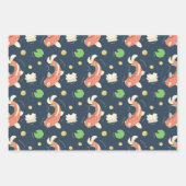  rode koi inpakpapier vel (Voorkant)