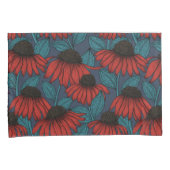 Rode komkommers kussensloop (Voorkant-Rechts)