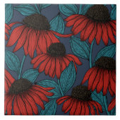 Rode komkommers tegeltje (Voorkant)