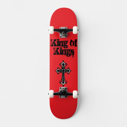 Rode koning van het skateboard van Kings (Voorkant)