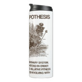 Rode koningin Hypothese Wonderland Alice Red Queen Thermosbeker (Geroteerd rechts)