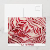 Rode kool briefkaart (Voorkant / Achterkant)