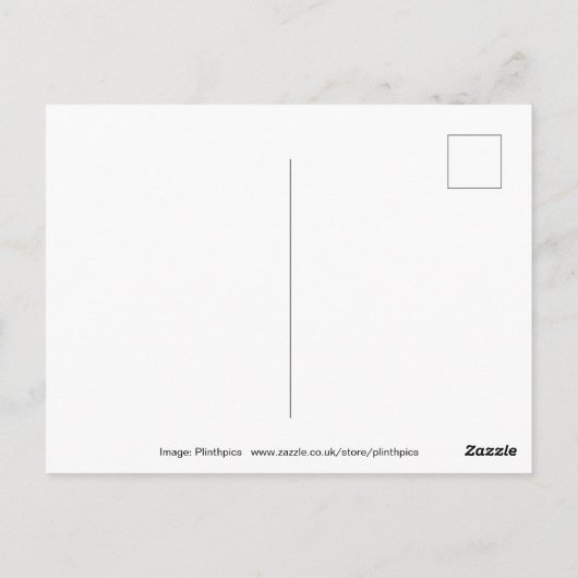 Rode kool briefkaart (Achterkant)