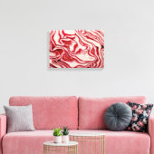 Rode kool canvas afdruk (Insitu (Woonkamer))