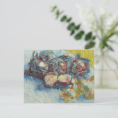 Rode Kool en Knoflook Vincent van Gogh Briefkaart (Staand voorkant)