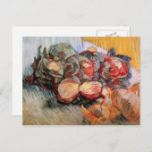 Rode kool en uien door van Gogh Briefkaart (Voorkant / Achterkant)