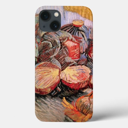 Rode Kool en Uien door Vincent van Gogh Case-Mate iPhone Case (Achterkant)