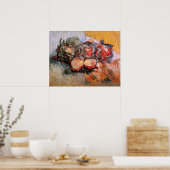 Rode Kool en Uien door Vincent van Gogh Poster (Keuken)