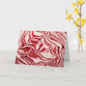 Rode kool kaart (Gele Bloem)