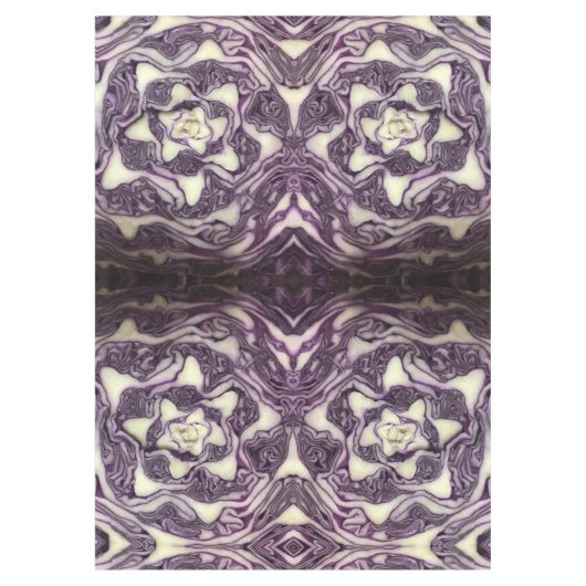 Rode kool tafelkleed (Voorkant)