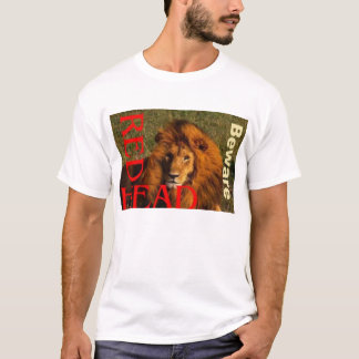 Rode kop t-shirt