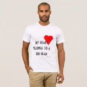 Rode kop T-shirt (Voorkant volledig)
