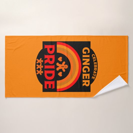 Rode Kop Trots Badhanddoek (Badhanddoek)