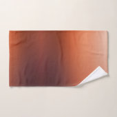 Rode kopergradiënt bad handdoek (Handdoek)