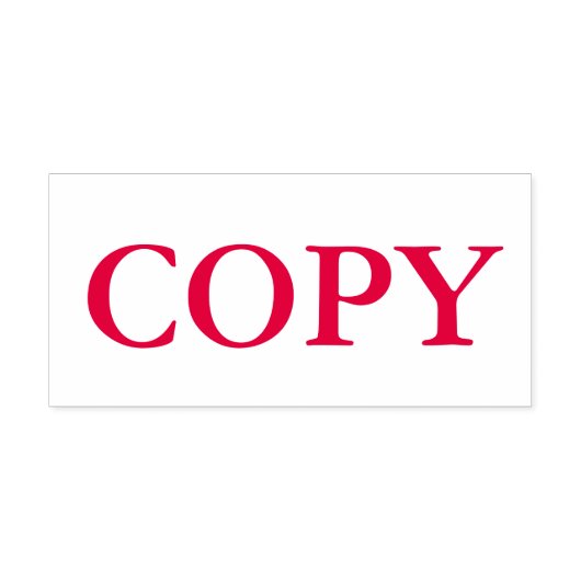 rode kopie  zelfinktende stempel (Design)