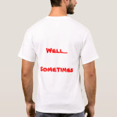 rode koppen zijn beter t-shirt (Achterkant)