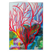 Rode koraalrif oceaankunst (Voorkant)