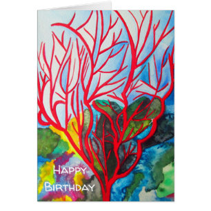 Rode koraalrif oceaankunst