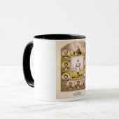 Rode kousen van 1869 mok (Voorkant links)