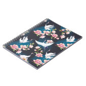 Rode kraan Magnolia: Japanse Waterverf. Notitieboek (Linkerzijde)