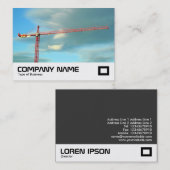 Rode kraan visitekaartje (Voorkant / Achterkant)