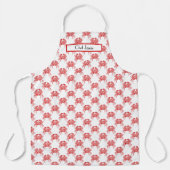  rode krab #1 Tekening Schort (Voorkant)