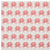  rode krab #1 Tekening Stof (Swatch)
