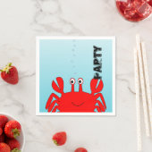 Rode krab Beach Party Birthday of Open House Servet (Insitu)