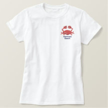 Rode Krab gepersonaliseerd strand