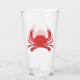Rode krab glas