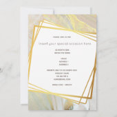 Rode krab marmer zee levenspartij kaart (Achterkant)