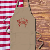  rode krab NO2 Lang Schort