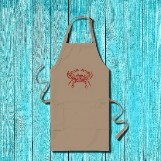  rode krab NO2 Lang Schort