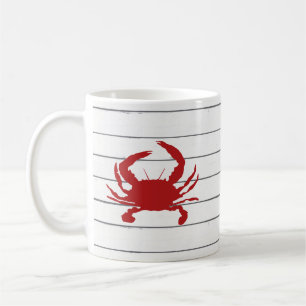 Rode krab Scheepvaart Koffiekoffie-Mok Koffiemok