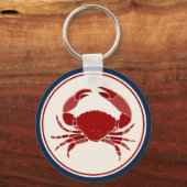 Rode krab sleutelhanger (Voorkant)